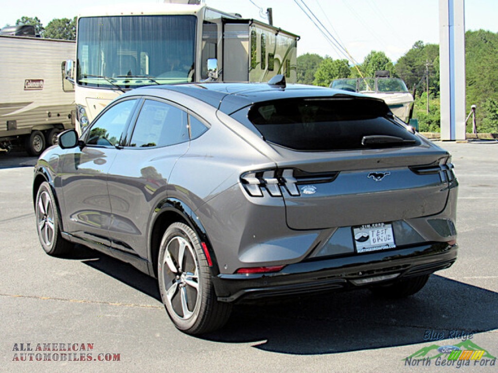 2023 Mustang Mach-E Premium - Carbonized Gray Metallic / Light Space Gray photo #3
