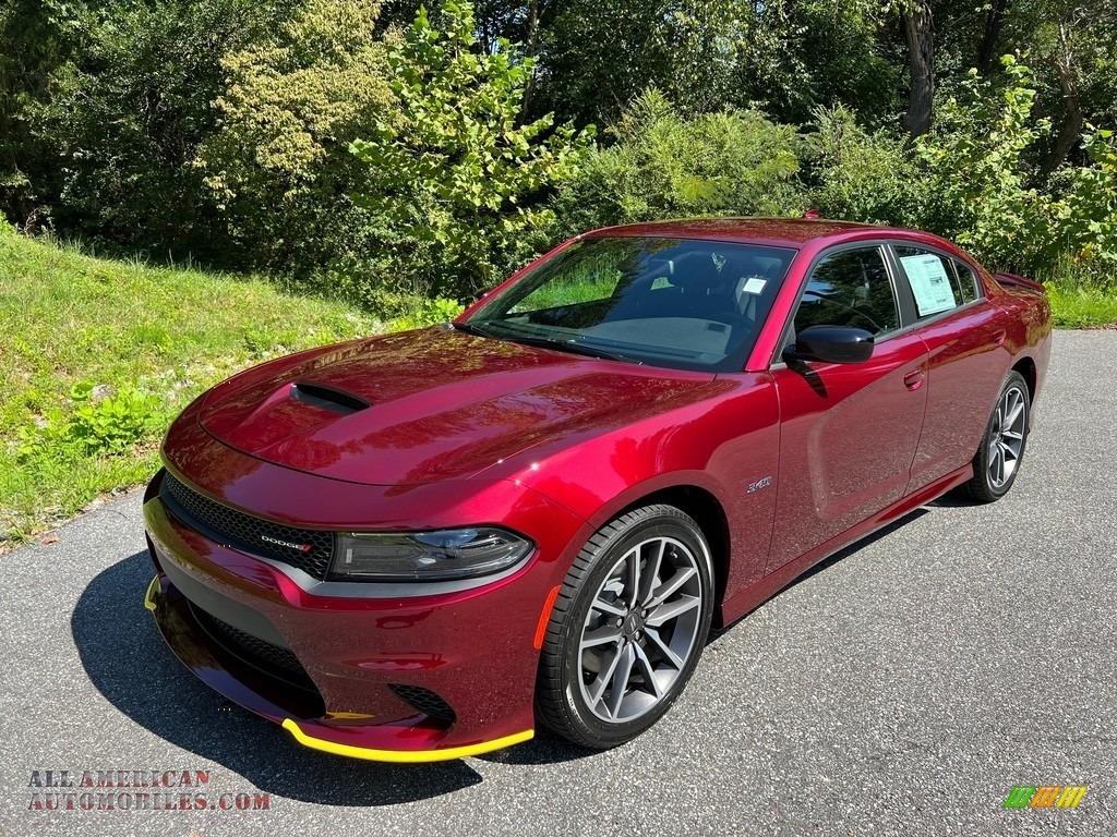 2023 Charger R/T - Octane Red Pearl / Black photo #2