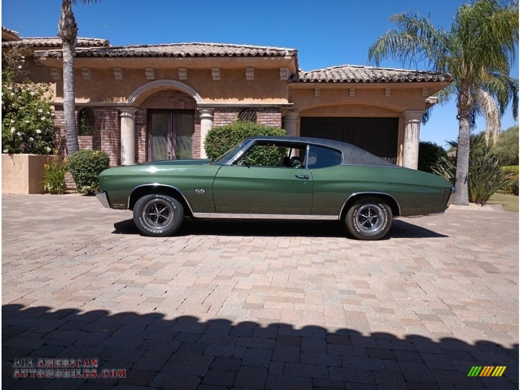 1970 Chevelle SS 454 Coupe - Forest Green / Black photo #7