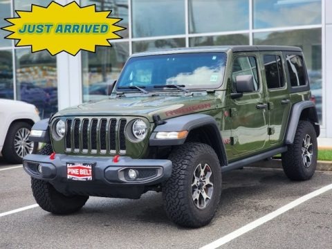 Sarge Green 2021 Jeep Wrangler Unlimited Rubicon 4x4