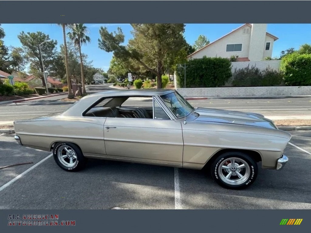 1967 Acadian Canso Sport Deluxe - Sandstone Metallic / Gold photo #4