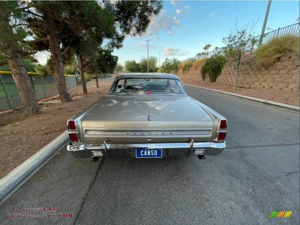 1967 Acadian Canso Sport Deluxe - Sandstone Metallic / Gold photo #7