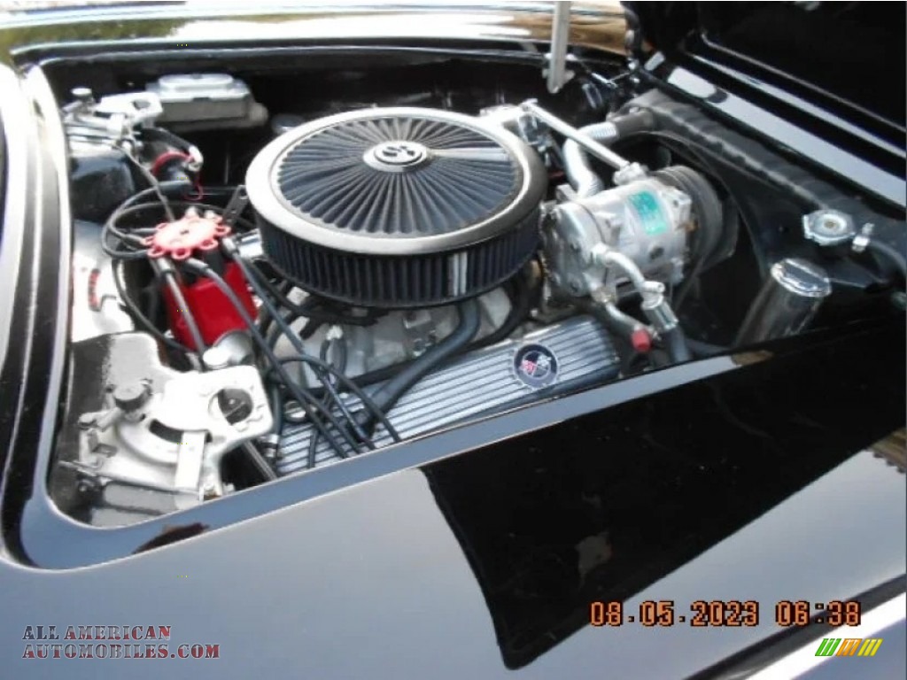 1960 Corvette Convertible Soft Top - Tuxedo Black / Black photo #10