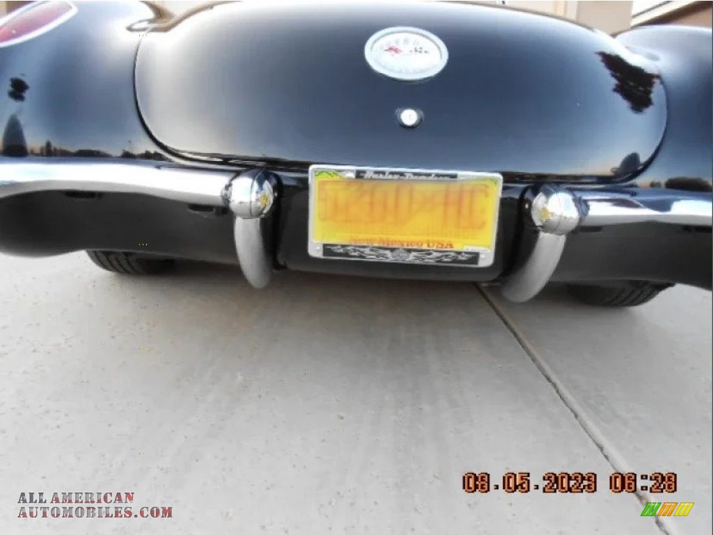 1960 Corvette Convertible Soft Top - Tuxedo Black / Black photo #19
