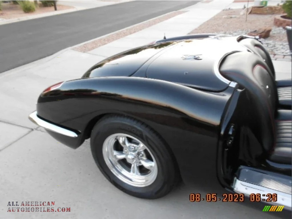 1960 Corvette Convertible Soft Top - Tuxedo Black / Black photo #30