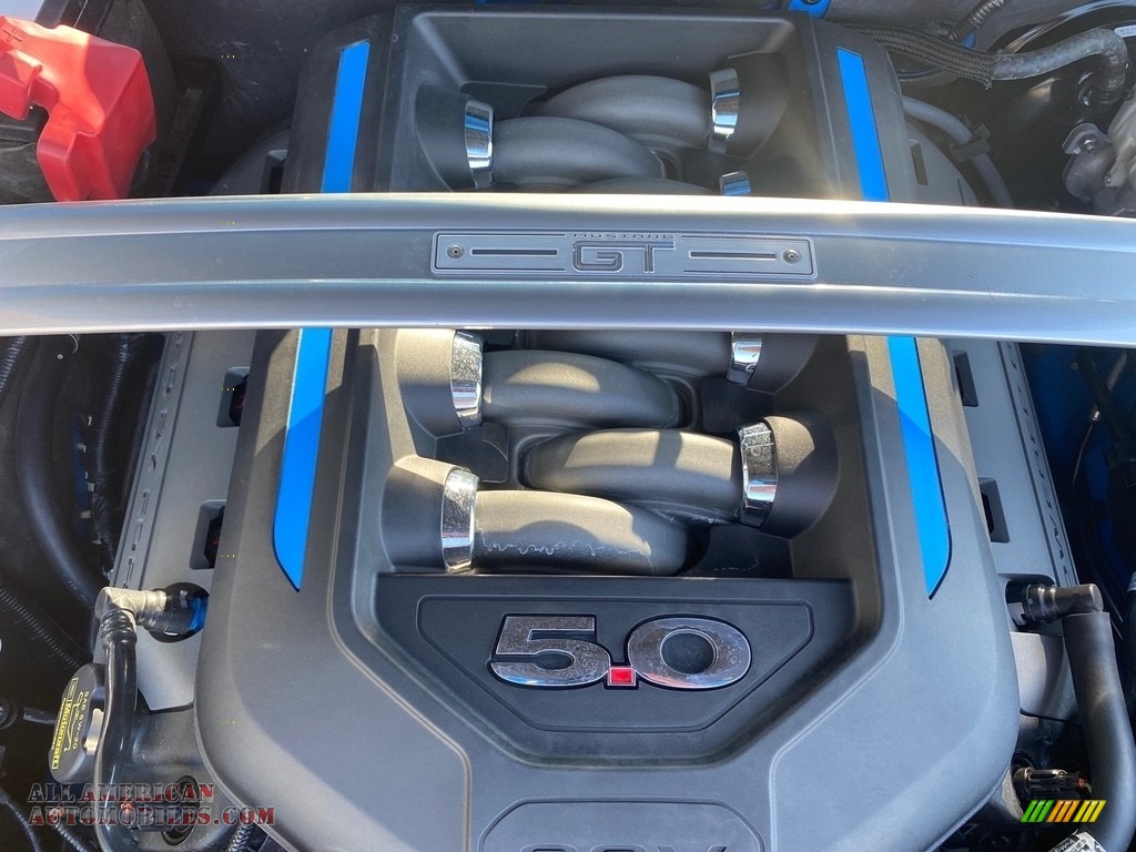 2014 Mustang GT Premium Convertible - Grabber Blue / Charcoal Black photo #16