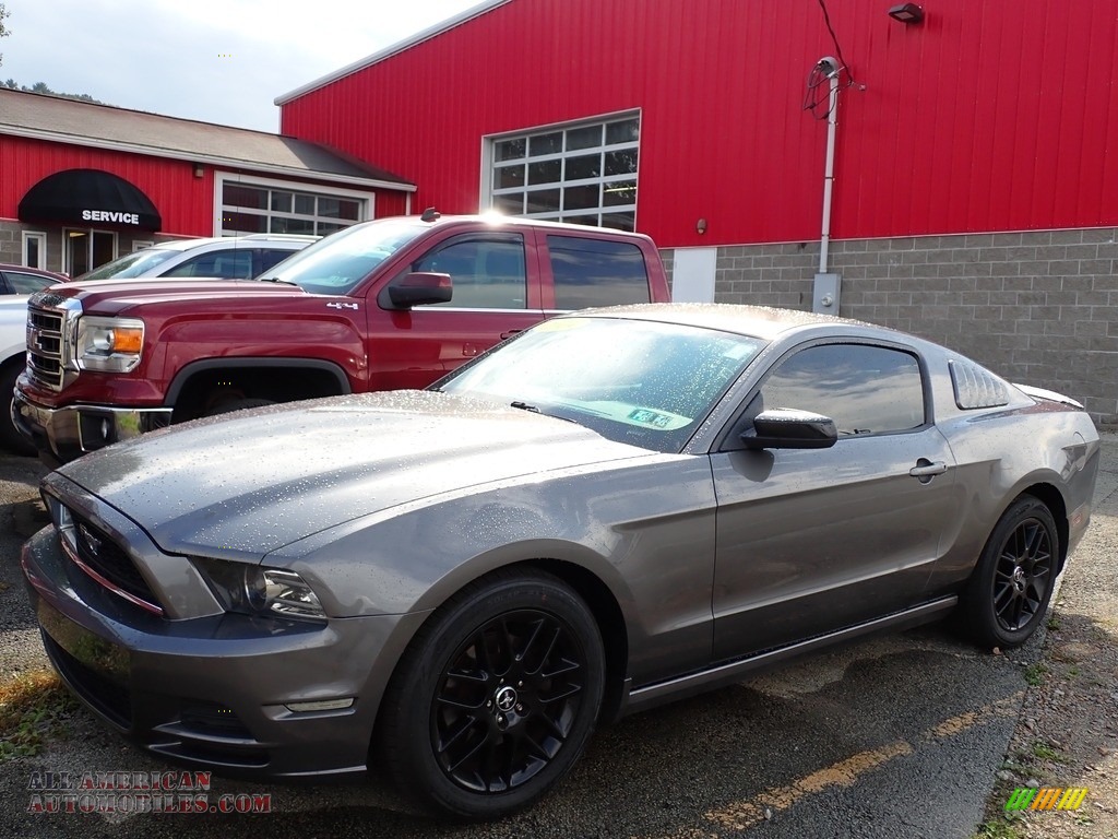 2014 Mustang V6 Coupe - Sterling Gray / Charcoal Black photo #1