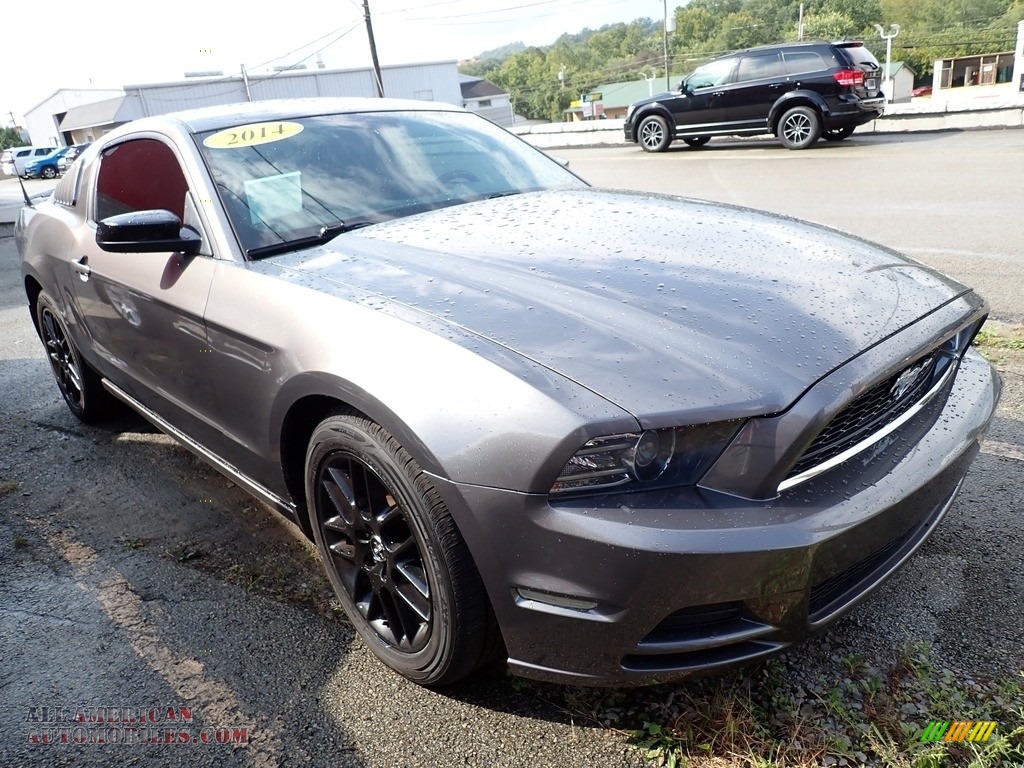 2014 Mustang V6 Coupe - Sterling Gray / Charcoal Black photo #4
