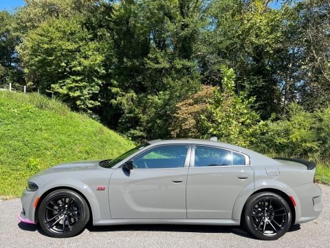 Destroyer Gray 2023 Dodge Charger Scat Pack Widebody