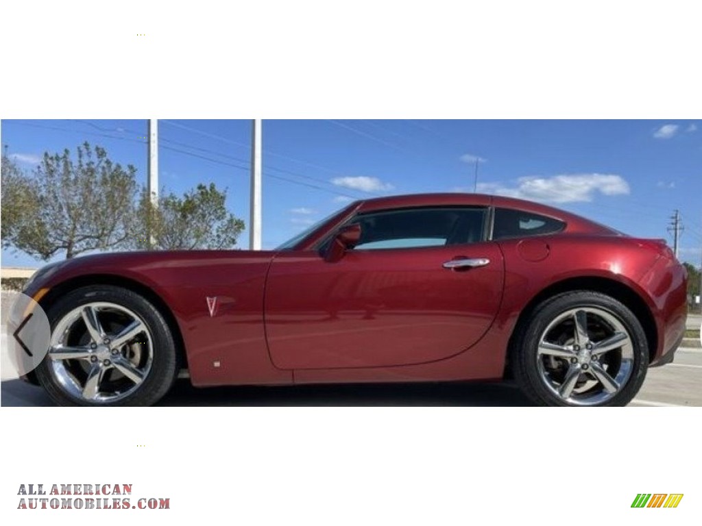 2009 Solstice GXP Coupe - Wicked Ruby Red / Ebony/Red Stitching photo #1