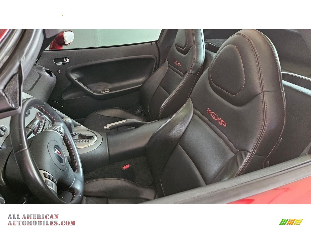 2009 Solstice GXP Coupe - Wicked Ruby Red / Ebony/Red Stitching photo #5