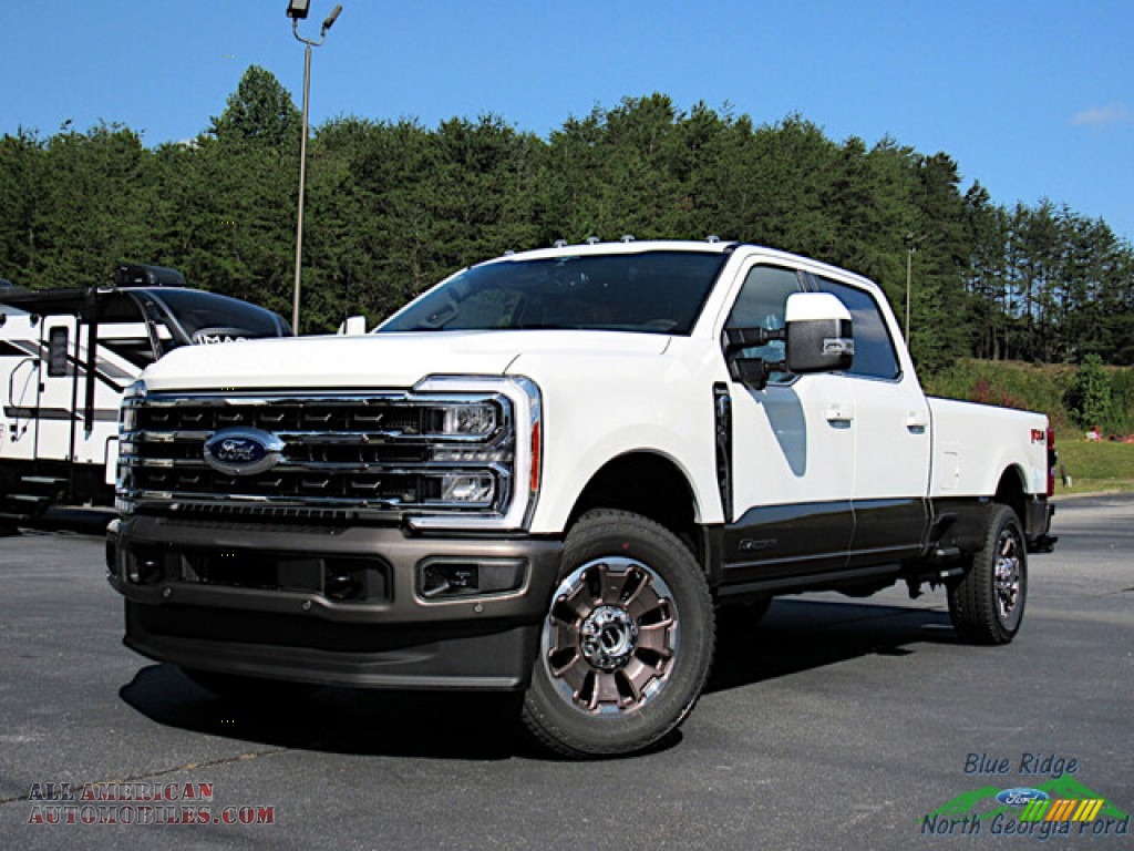 2023 Ford F350 Super Duty King Ranch Crew Cab 4x4 in Star White