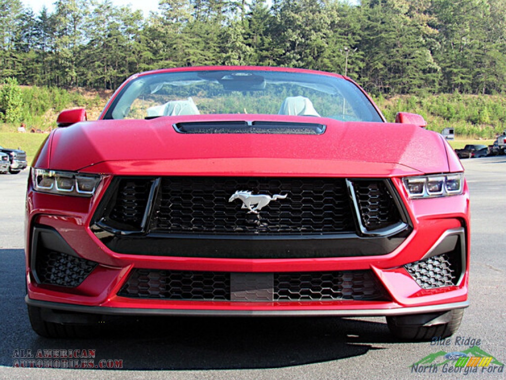2024 Mustang GT Premium Convertible - Rapid Red Metallic / Black Onyx photo #8