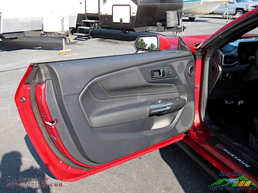 2024 Mustang GT Premium Convertible - Rapid Red Metallic / Black Onyx photo #10