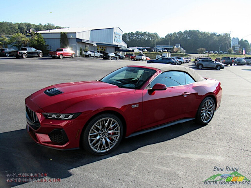 2024 Mustang GT Premium Convertible - Rapid Red Metallic / Black Onyx photo #25