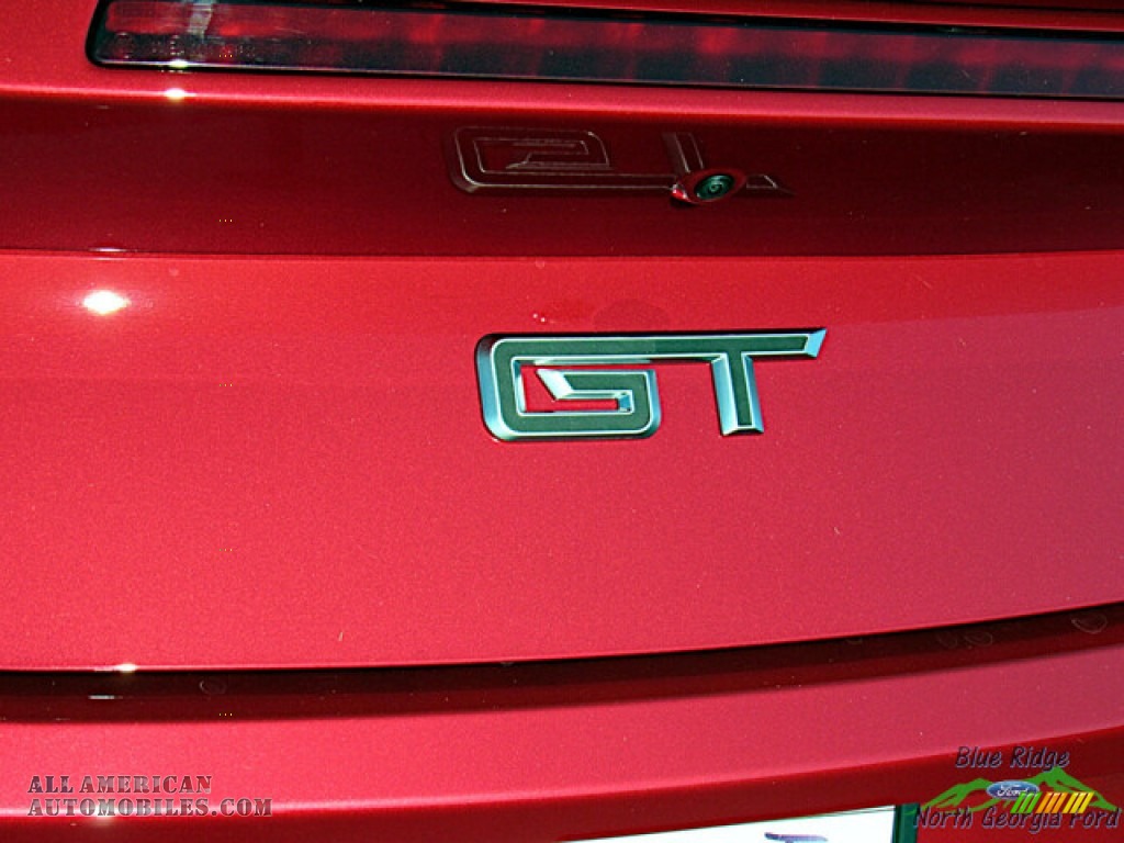 2024 Mustang GT Premium Convertible - Rapid Red Metallic / Black Onyx photo #33