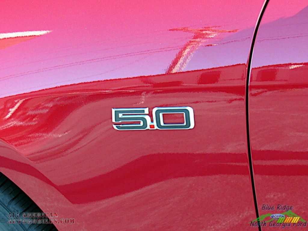2024 Mustang GT Premium Convertible - Rapid Red Metallic / Black Onyx photo #34