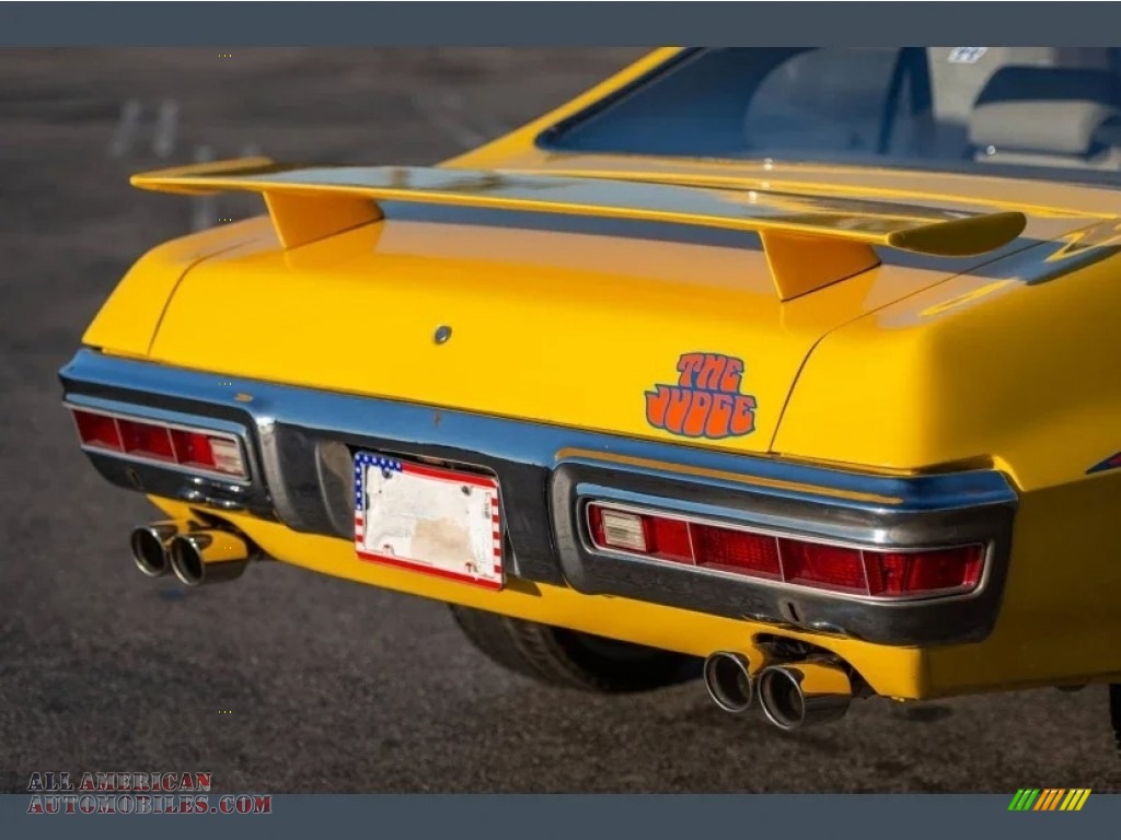 1971 GTO Hardtop Coupe - Custom Sunburst Yellow / Sandalwood photo #4