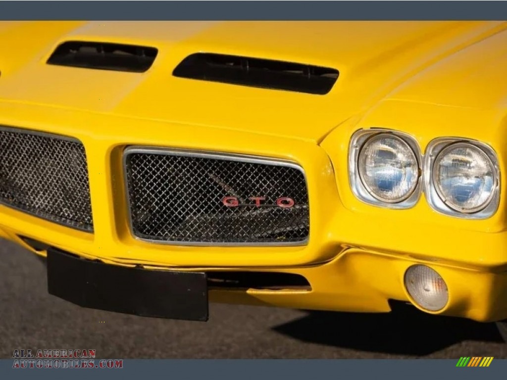 1971 GTO Hardtop Coupe - Custom Sunburst Yellow / Sandalwood photo #18