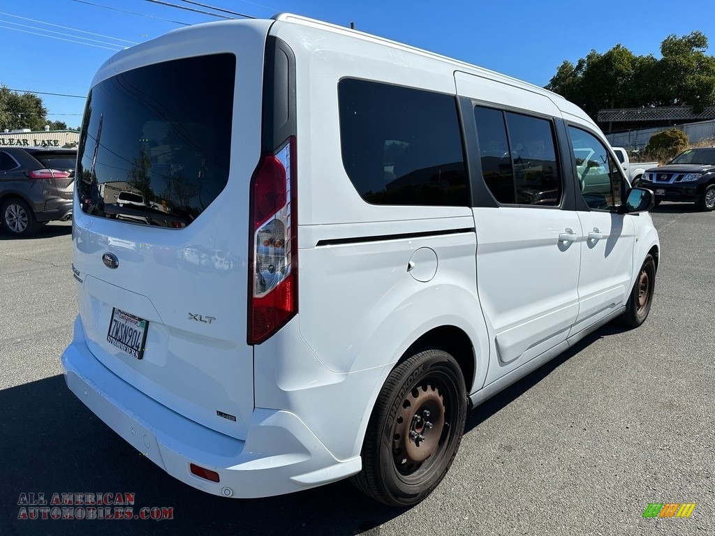2017 Transit Connect XLT Van - Frozen White / Charcoal Black photo #6