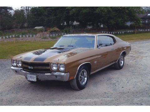 Autumn Gold 1970 Chevrolet Chevelle SS 454 Coupe