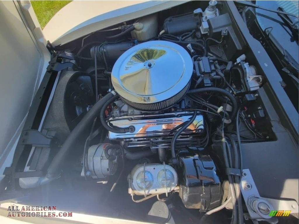 1976 Corvette Stingray Coupe - Custom Pearl White / Dark Brown photo #14