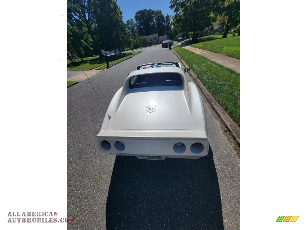 1976 Corvette Stingray Coupe - Custom Pearl White / Dark Brown photo #20