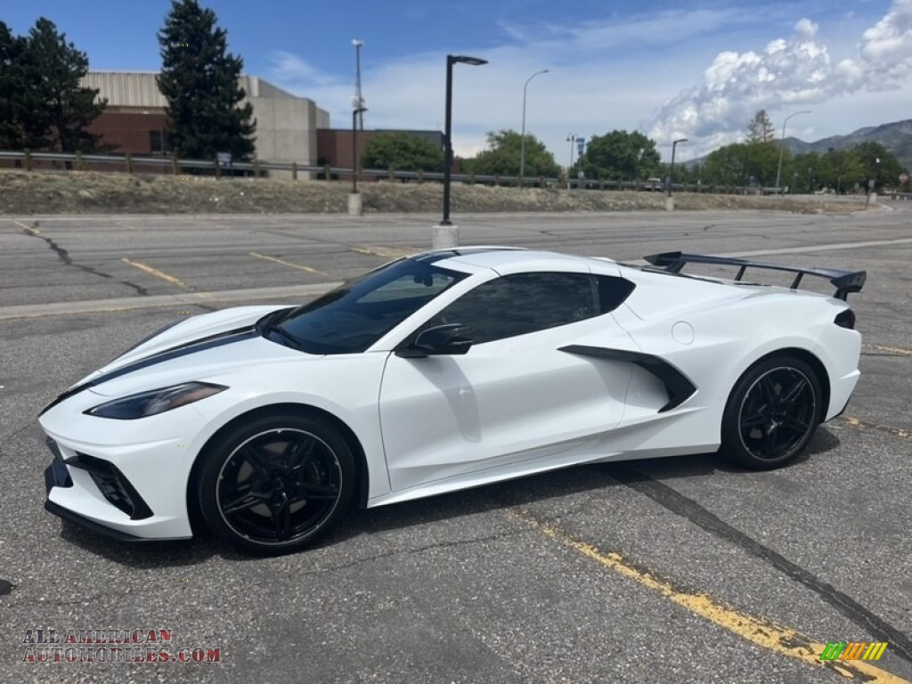 2021 Corvette Stingray Coupe - Arctic White / Jet Black photo #1