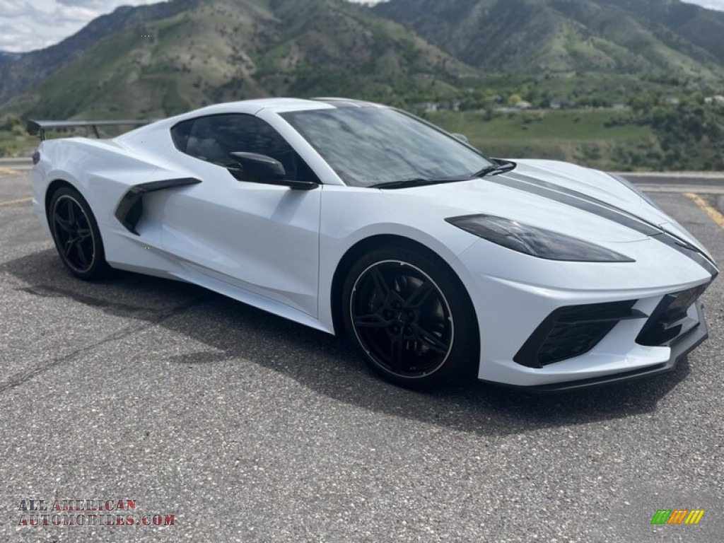 2021 Corvette Stingray Coupe - Arctic White / Jet Black photo #3