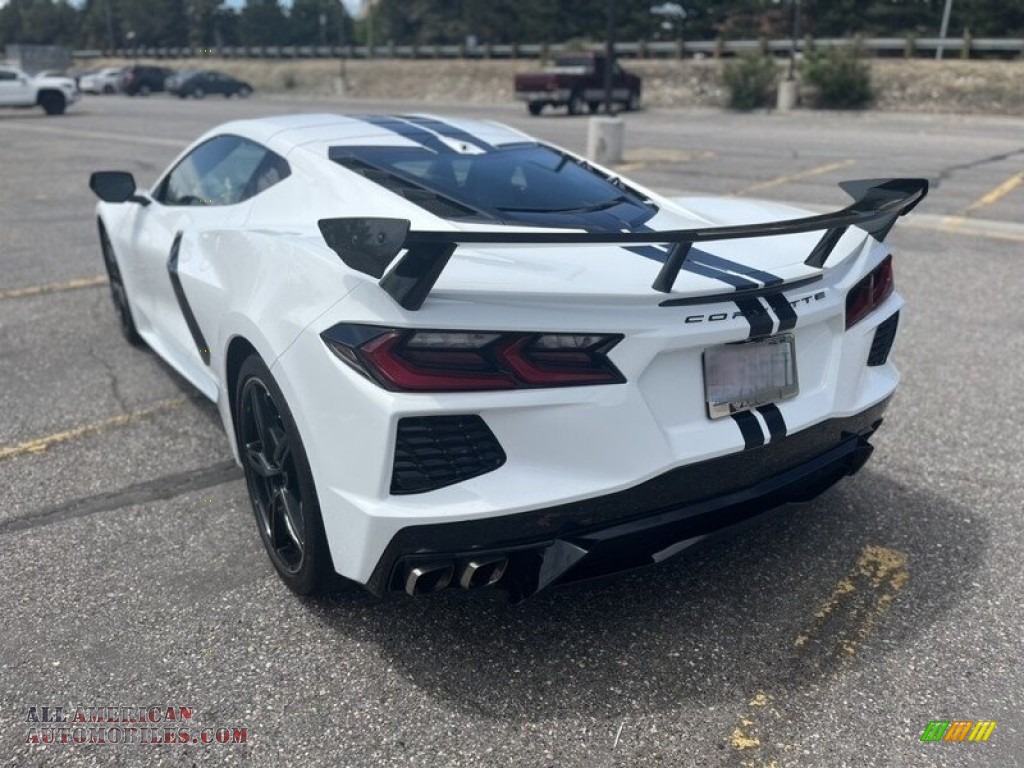2021 Corvette Stingray Coupe - Arctic White / Jet Black photo #4