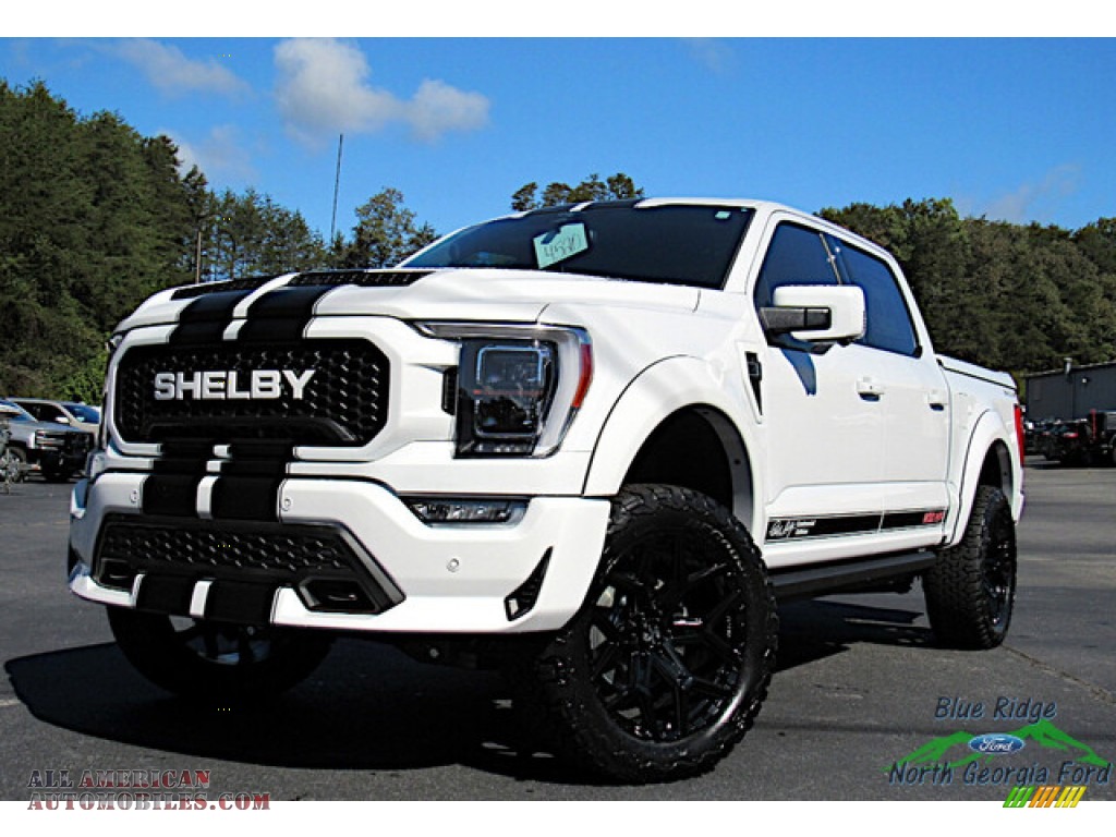 Oxford White / Black Ford F150 Shelby Centennial Edition SuperCrew 4x4