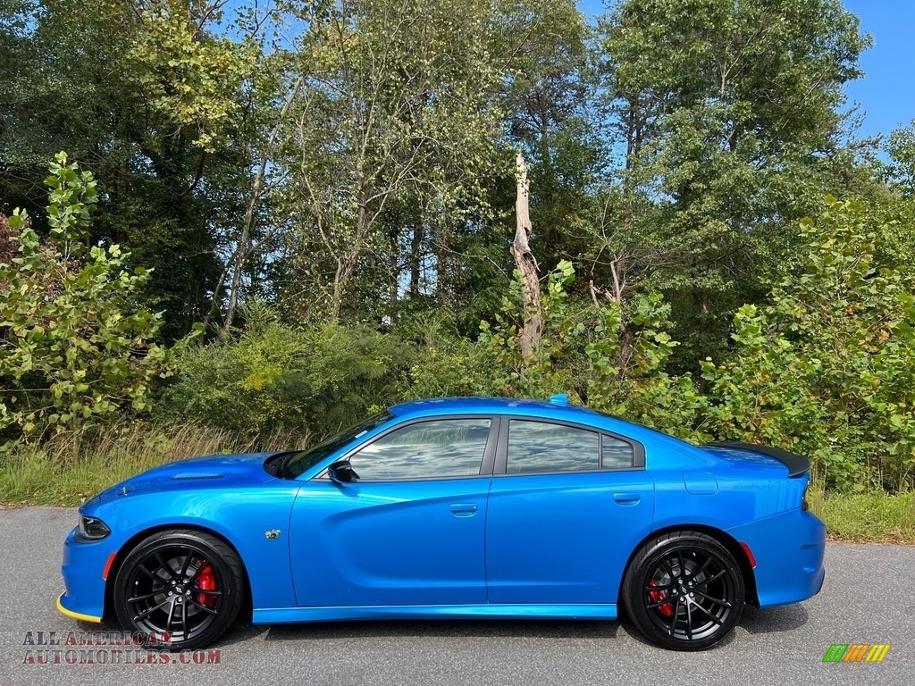2023 Charger Scat Pack Plus Super Bee Special Edition - B5 Blue Pearl / Black photo #1