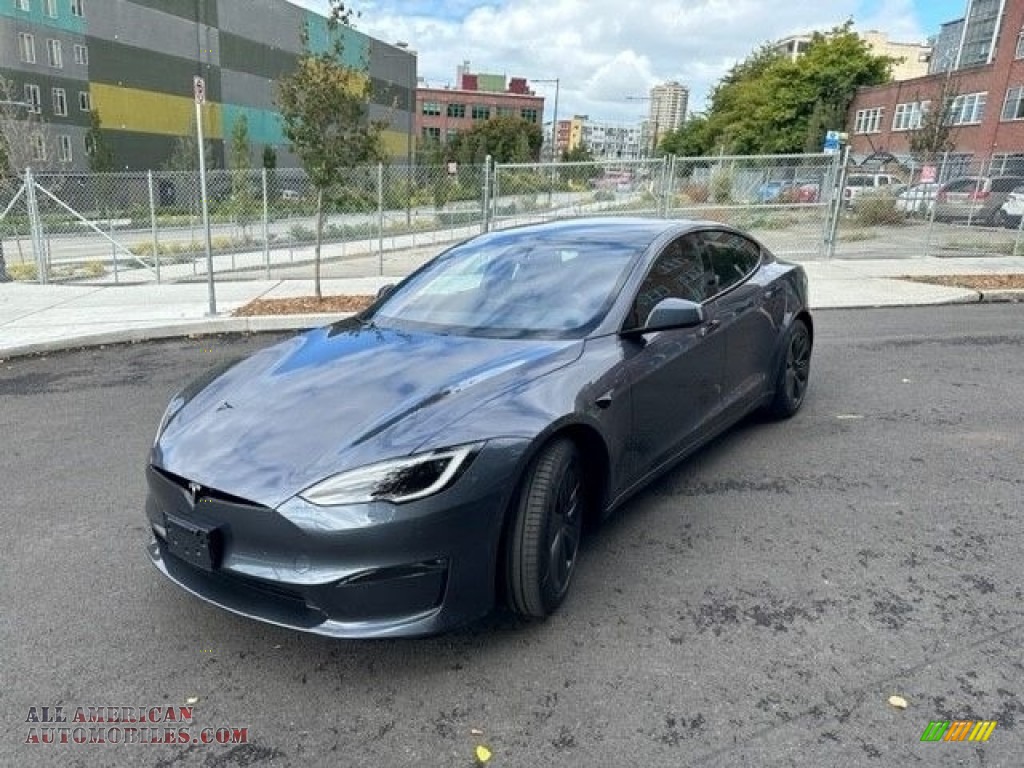 2022 Model S AWD - Midnight Silver Metallic / Black photo #17