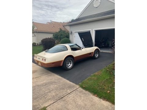 Beige 1981 Chevrolet Corvette Coupe