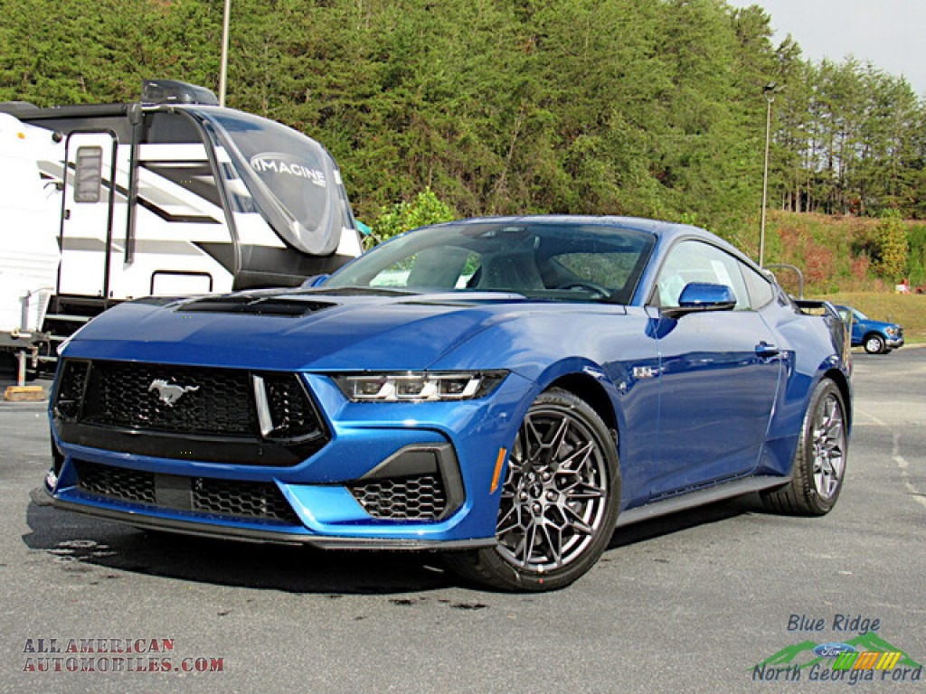 2024 Mustang GT Premium Fastback - Atlas Blue Metallic / Black Onyx photo #1