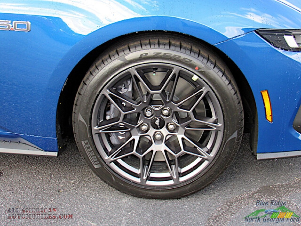 2024 Mustang GT Premium Fastback - Atlas Blue Metallic / Black Onyx photo #9