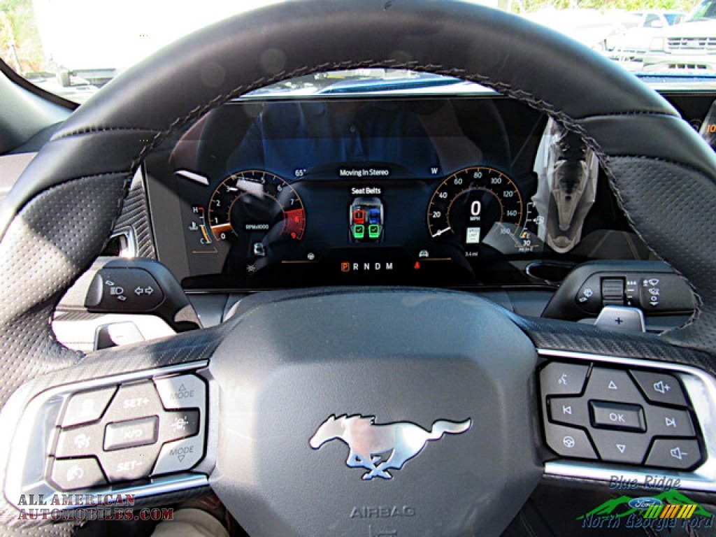 2024 Mustang GT Premium Fastback - Atlas Blue Metallic / Black Onyx photo #17