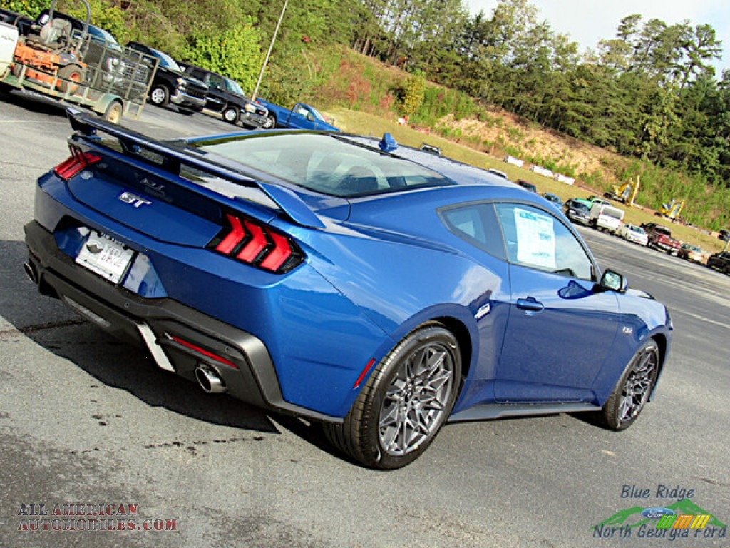 2024 Mustang GT Premium Fastback - Atlas Blue Metallic / Black Onyx photo #25