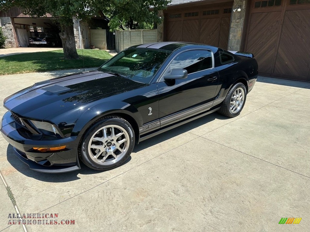 2007 Mustang Shelby GT500 Coupe - Black / Dark Charcoal photo #11