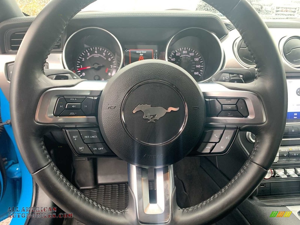 2022 Mustang GT Fastback - Grabber Blue Metallic / Ebony photo #11