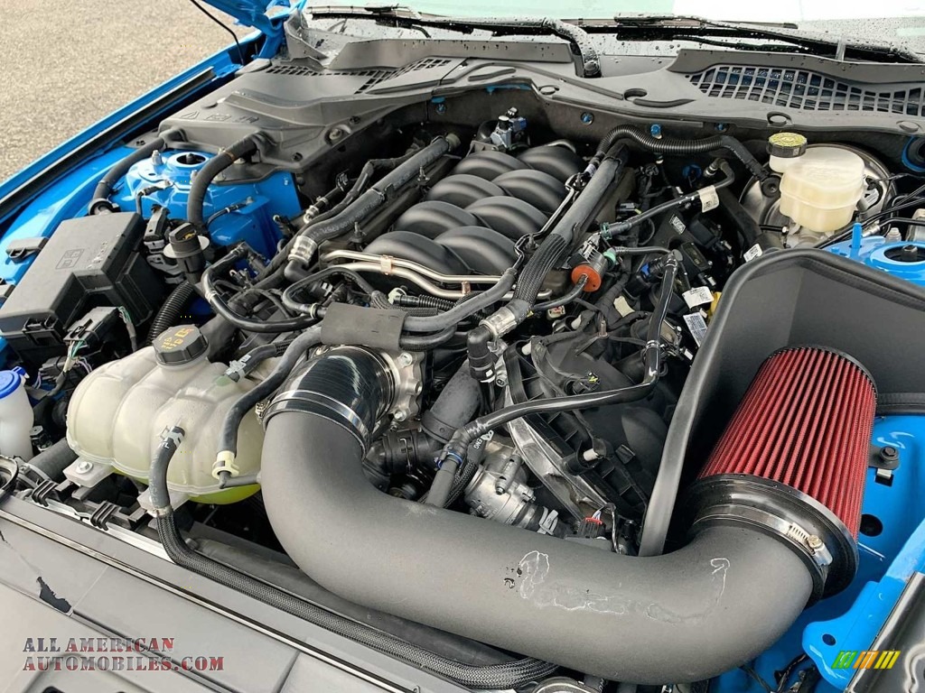 2022 Mustang GT Fastback - Grabber Blue Metallic / Ebony photo #27
