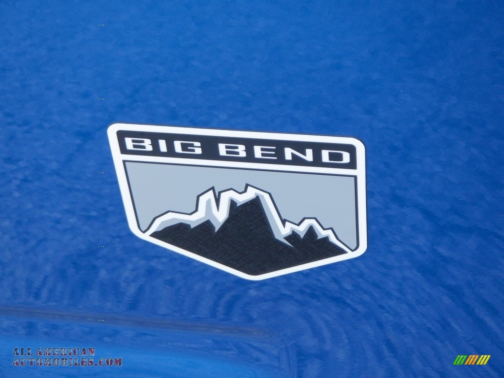 2022 Bronco Sport Big Bend 4x4 - Velocity Blue Metallic / Ebony photo #3