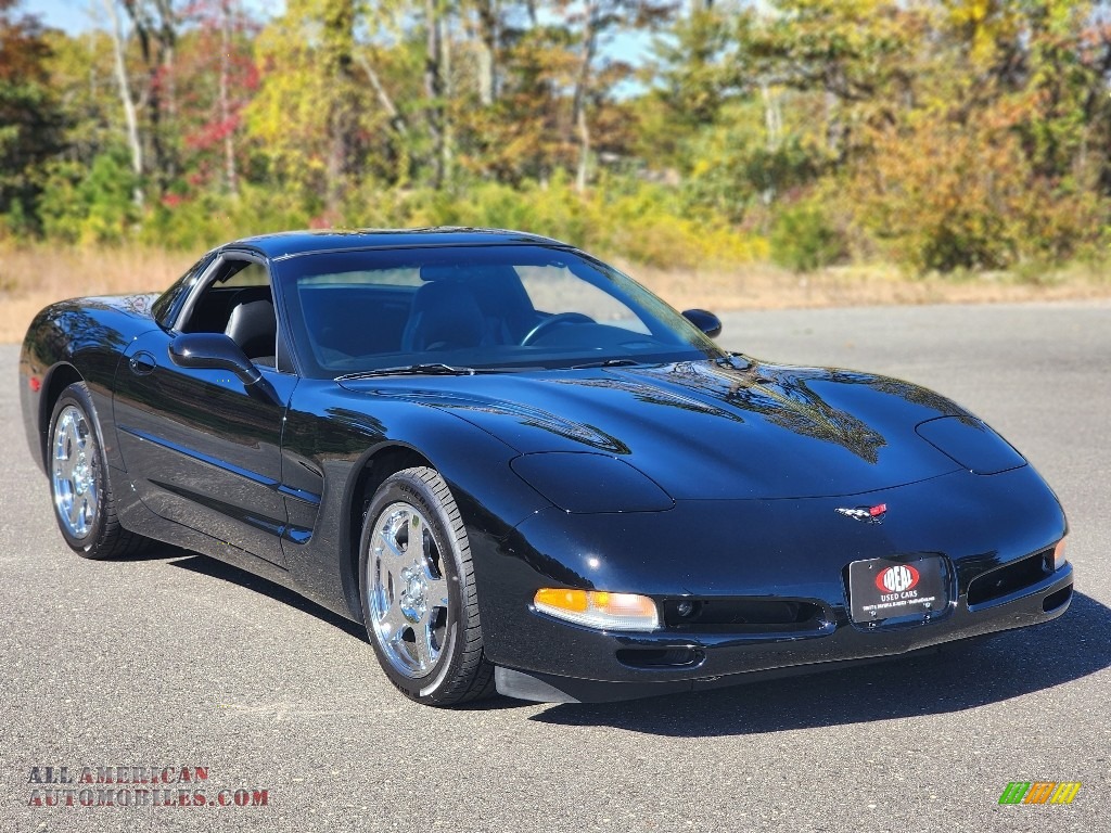 1999 Corvette Coupe - Black / Black photo #2