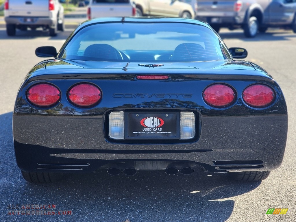 1999 Corvette Coupe - Black / Black photo #4