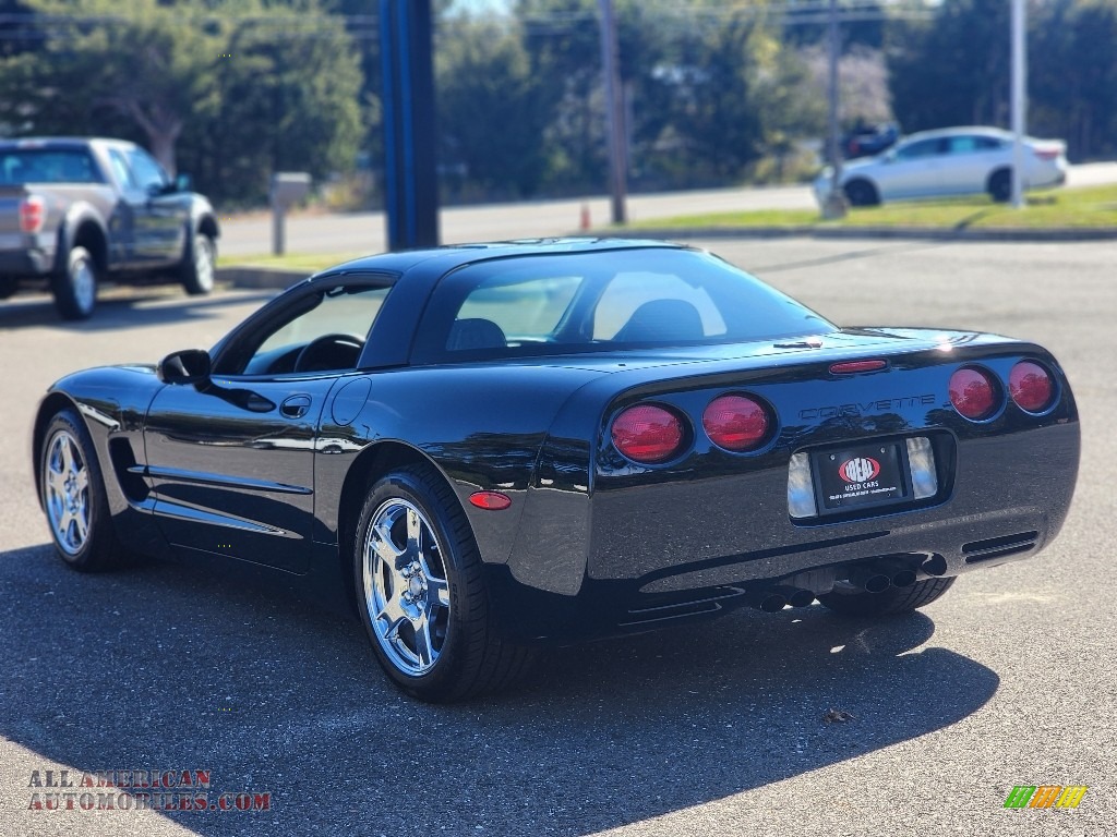 1999 Corvette Coupe - Black / Black photo #5