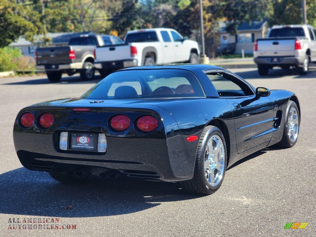 1999 Corvette Coupe - Black / Black photo #6