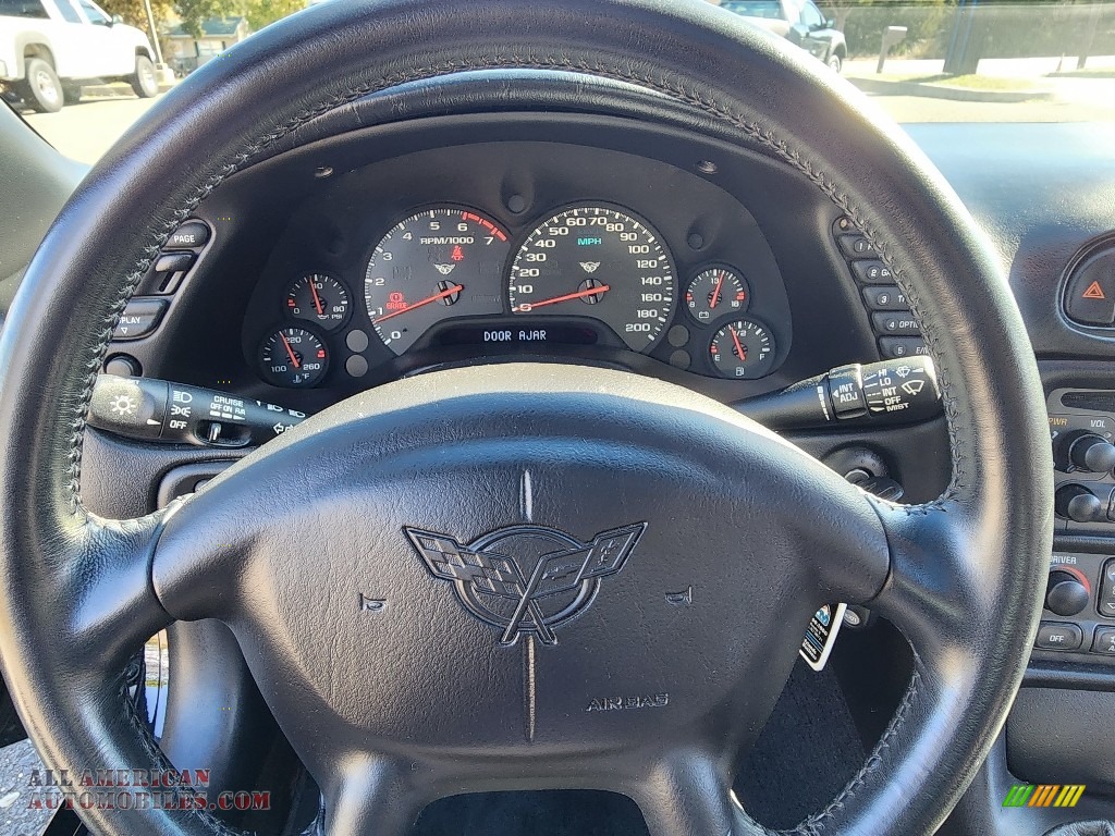 1999 Corvette Coupe - Black / Black photo #23