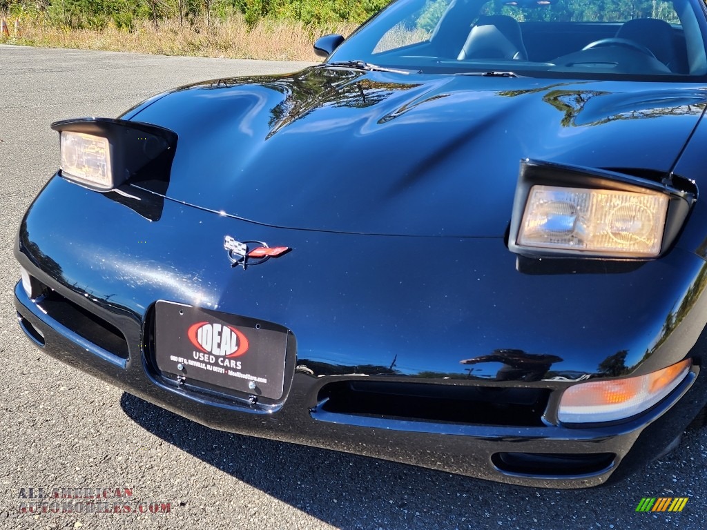 1999 Corvette Coupe - Black / Black photo #30