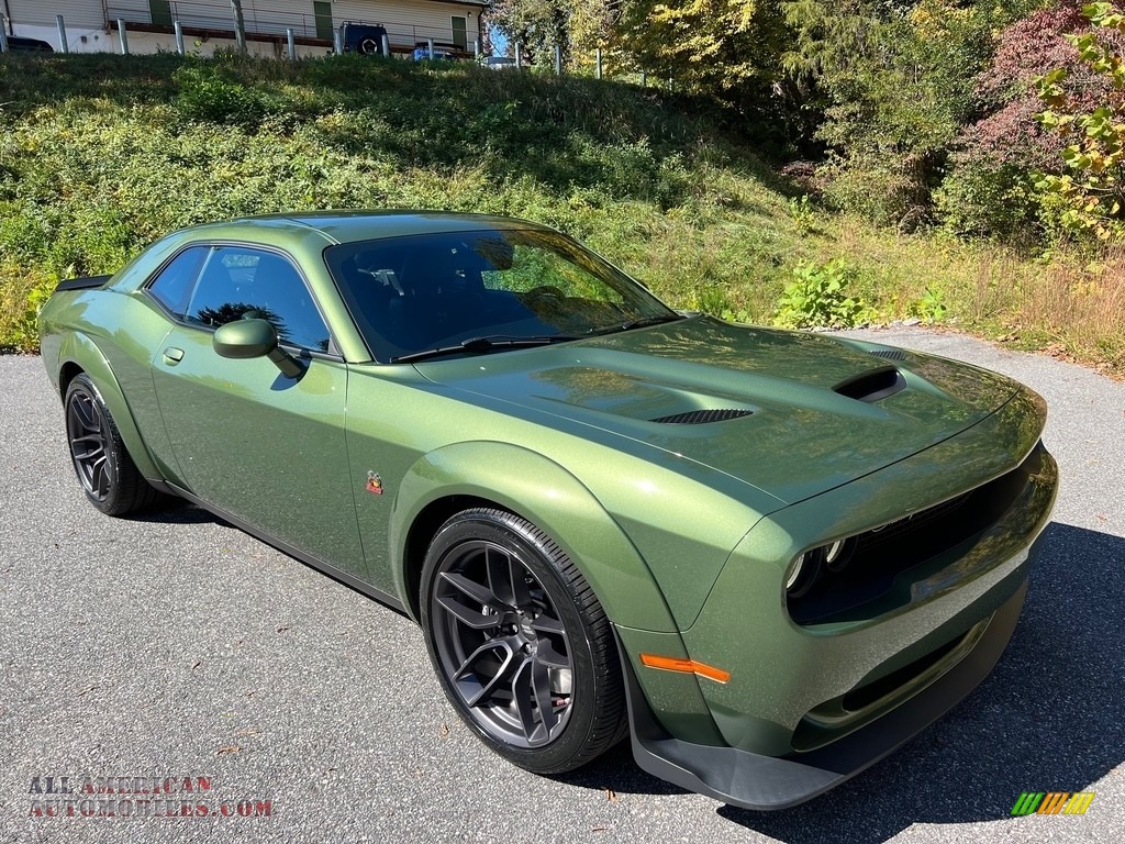 2021 Challenger R/T Scat Pack Widebody - F8 Green / Black photo #5
