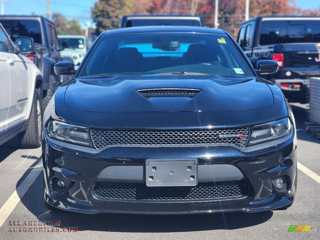 2020 Charger R/T - Pitch Black / Black photo #2
